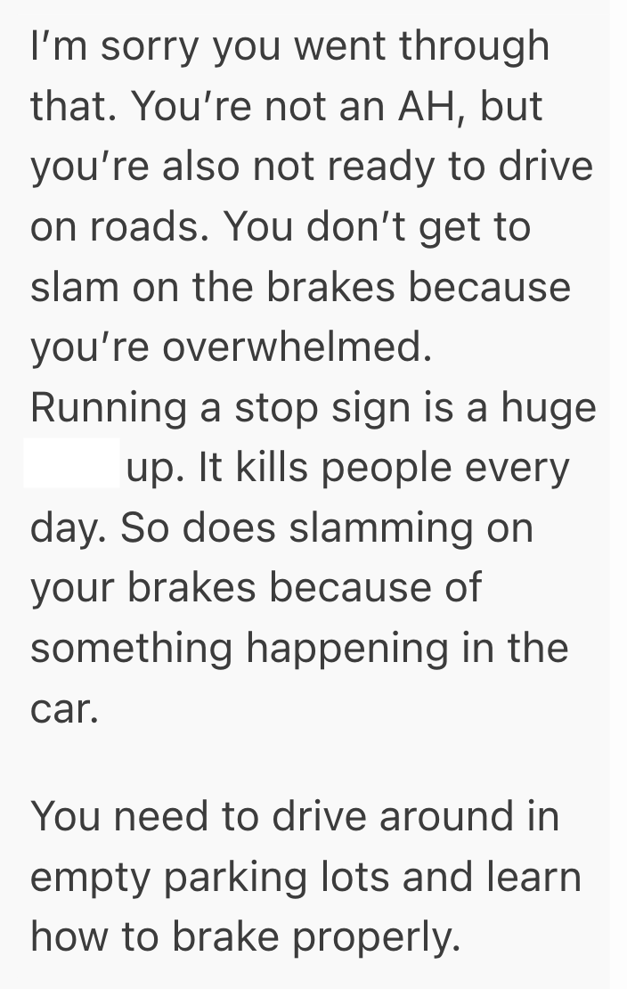 Screenshot 2025 06 13 at 3.27.59 PM He Ran A Stop Sign While Learning To Drive, But His Parents’ Intense Reaction Made The Situation Even Worse